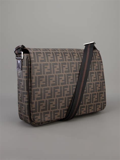 fendi mens messenger bag|genuine fendi messenger bags.